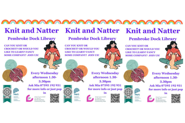 Knit and Natter Social Group | Pembroke Dock | Wednesdays