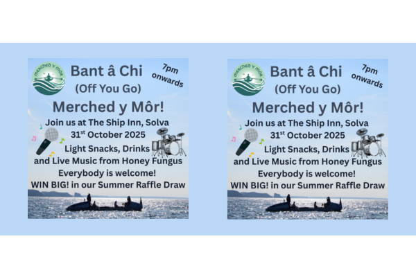 Bant â Chi (Off You Go) – Merched y Môr! | Solva