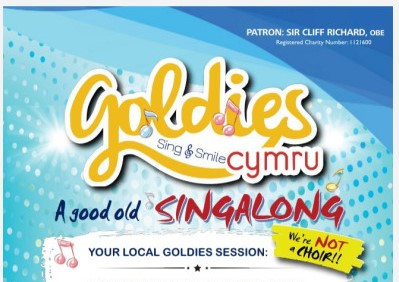 Join us for a good old fashioned Goldies Cymru Singalong in Newcastle Emlyn