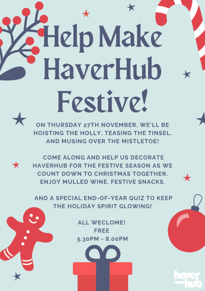 Help Make HaverHub Festive | Haverfordwest