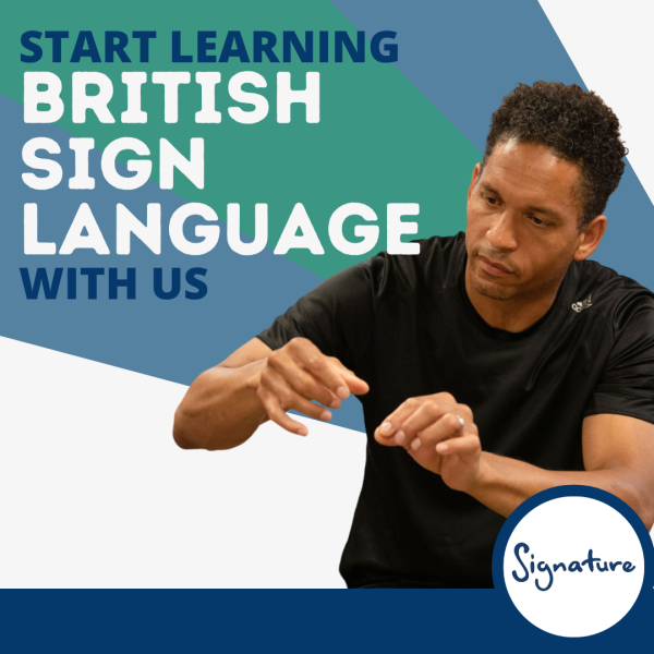 BSL 8 week Introduction to British Sign Language