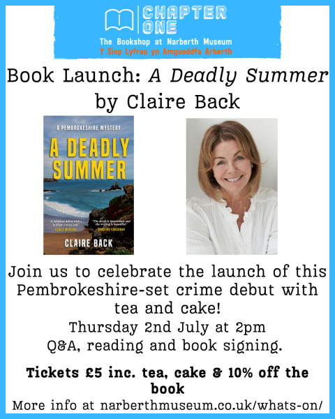 Book Launch: A Deadly Summer by Claire Back | Narberth